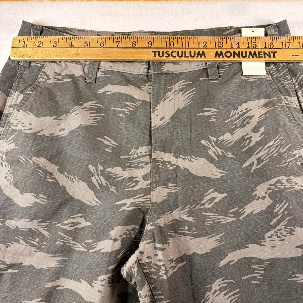 New Abercrombie & Fitch Loose Ripstop Camouflage Men's Pants 33x32 - Picture 5 of 14